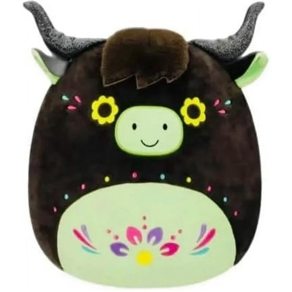 Squishmallows Halloween Day of the Dead Catrina the Cow